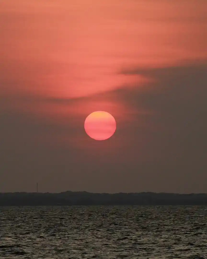 Foto: Atardecer en Libreville · Gabón