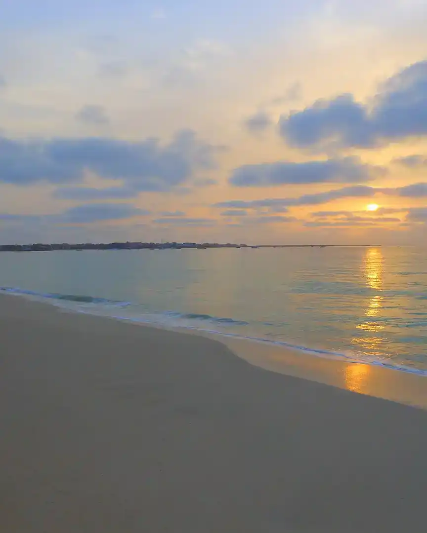 Foto: Amanecer en la isla de Sal · Cabo Verde