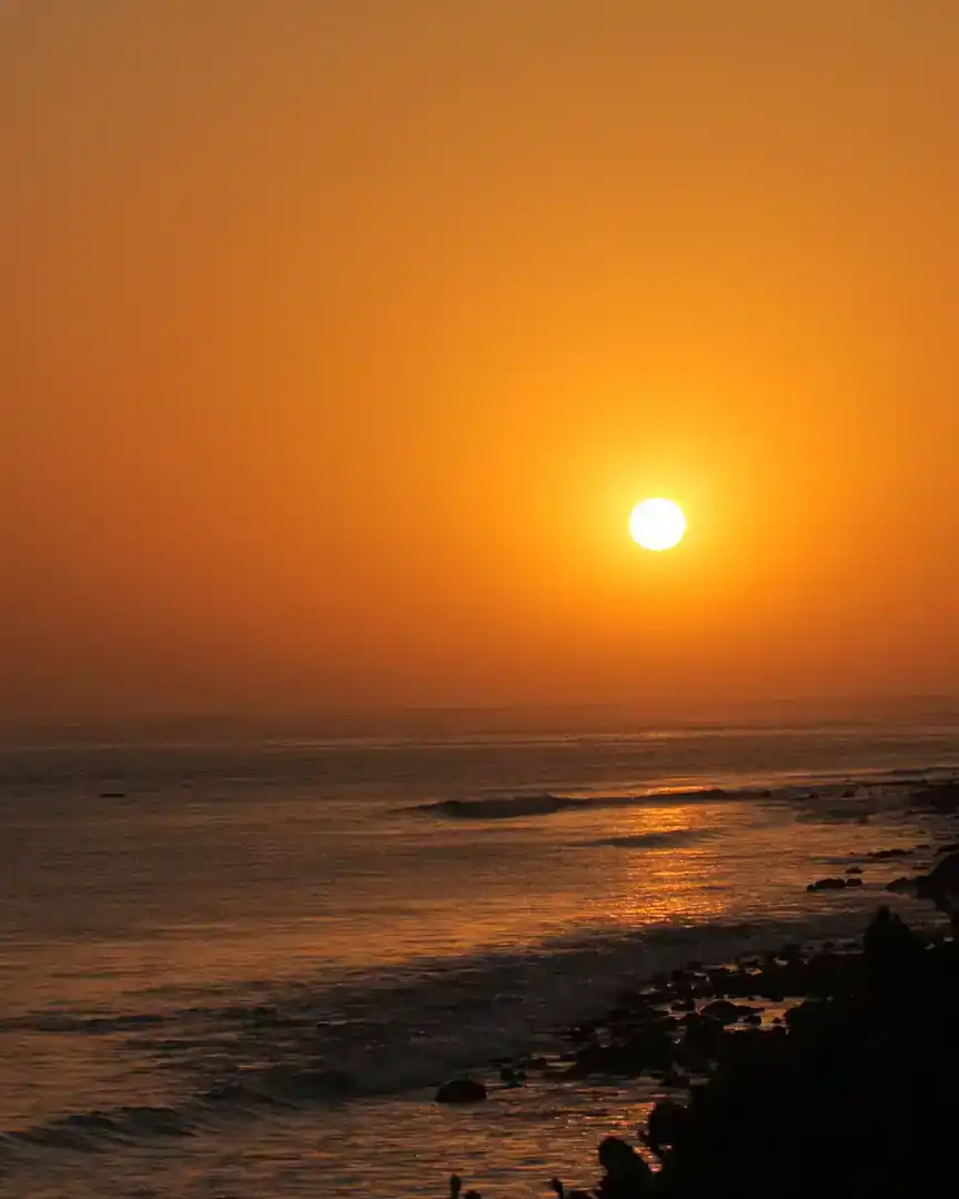 Foto: Atardecer en la Corniche de Dakar · Senegal