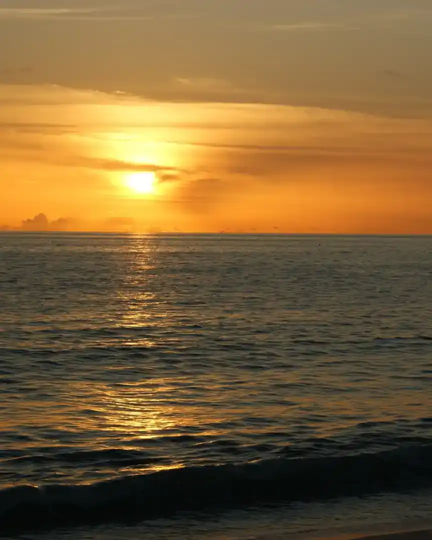 Foto: Atardecer en la playa River No. 2 · Sierra Leona