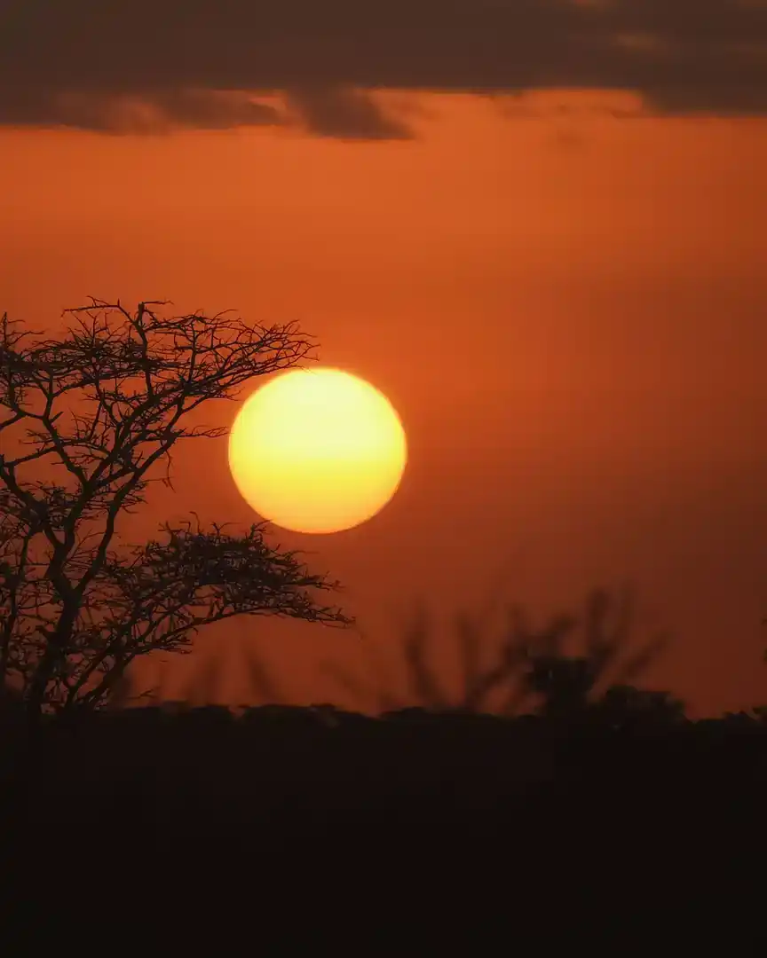 Foto: Atardecer en el valle del Omo · Etiopía