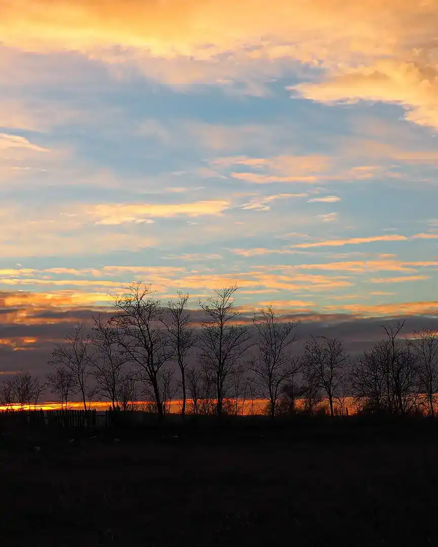 Foto: Atardecer en Semeni · Moldavia