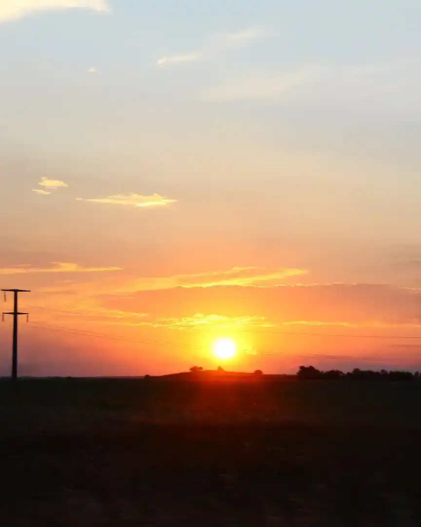 Foto: Atardecer en Ovče Pole · Macedonia del Norte