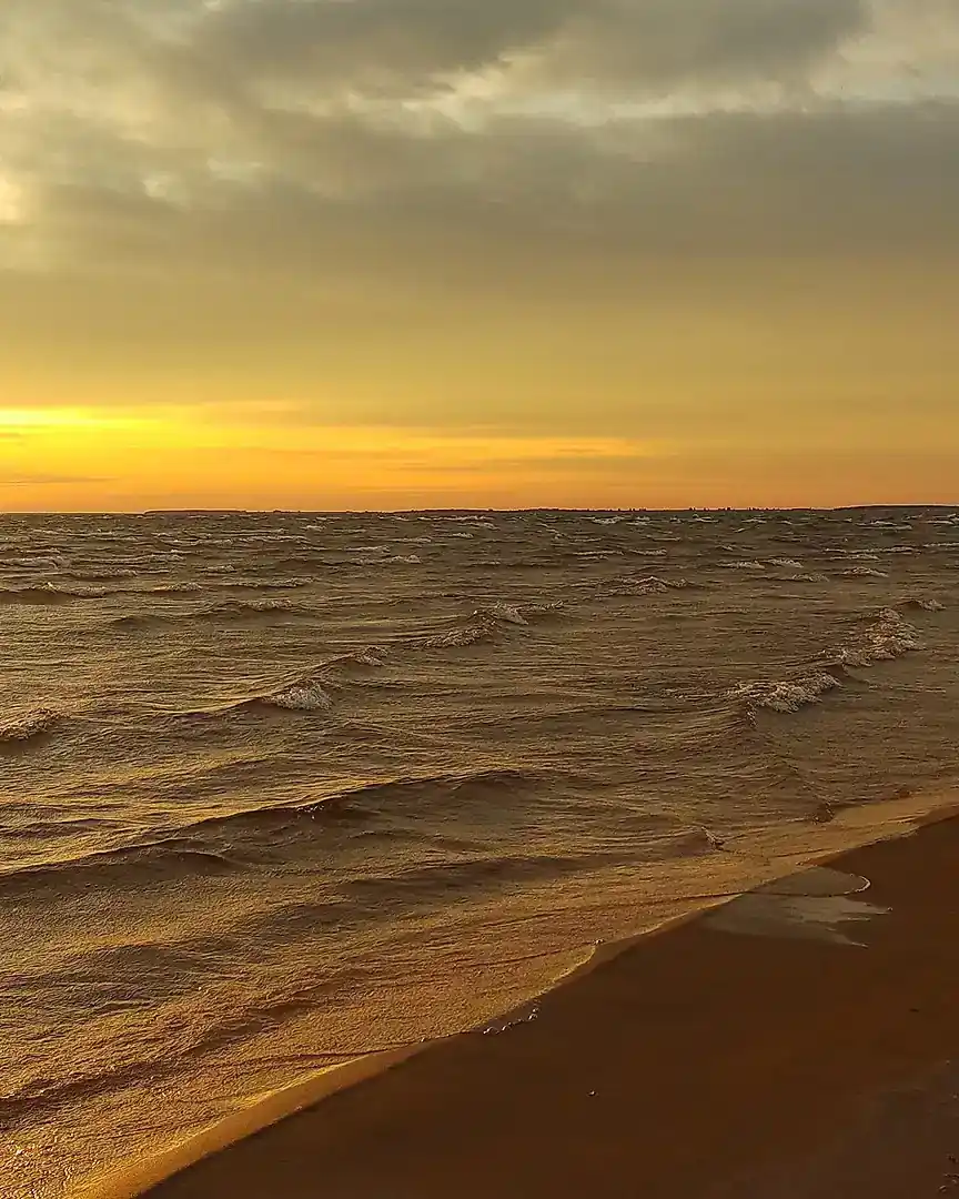 Foto: Amanecer en las dunas de San Cosme y Damián · Paraguay