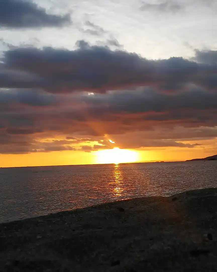 Foto: Atardecer en Morissau, Aquin · Haití