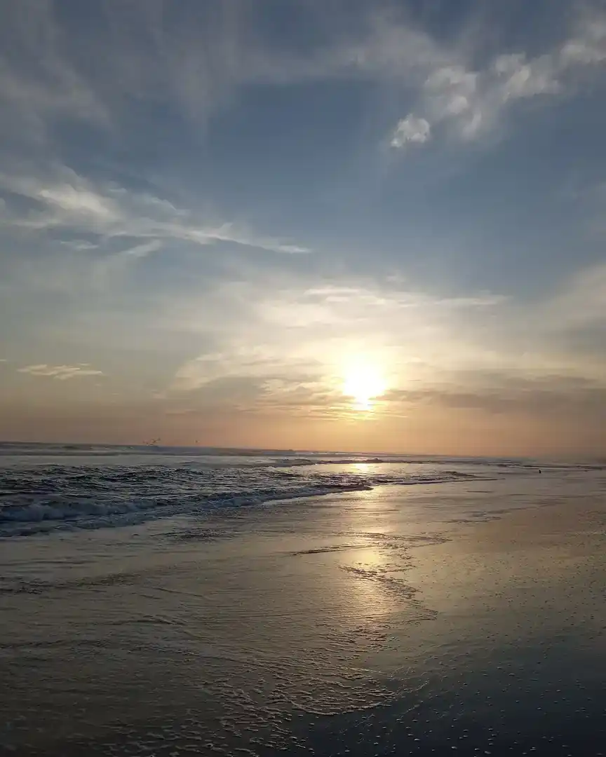 Foto: Atardecer en la playa de Poneloya · Nicaragua