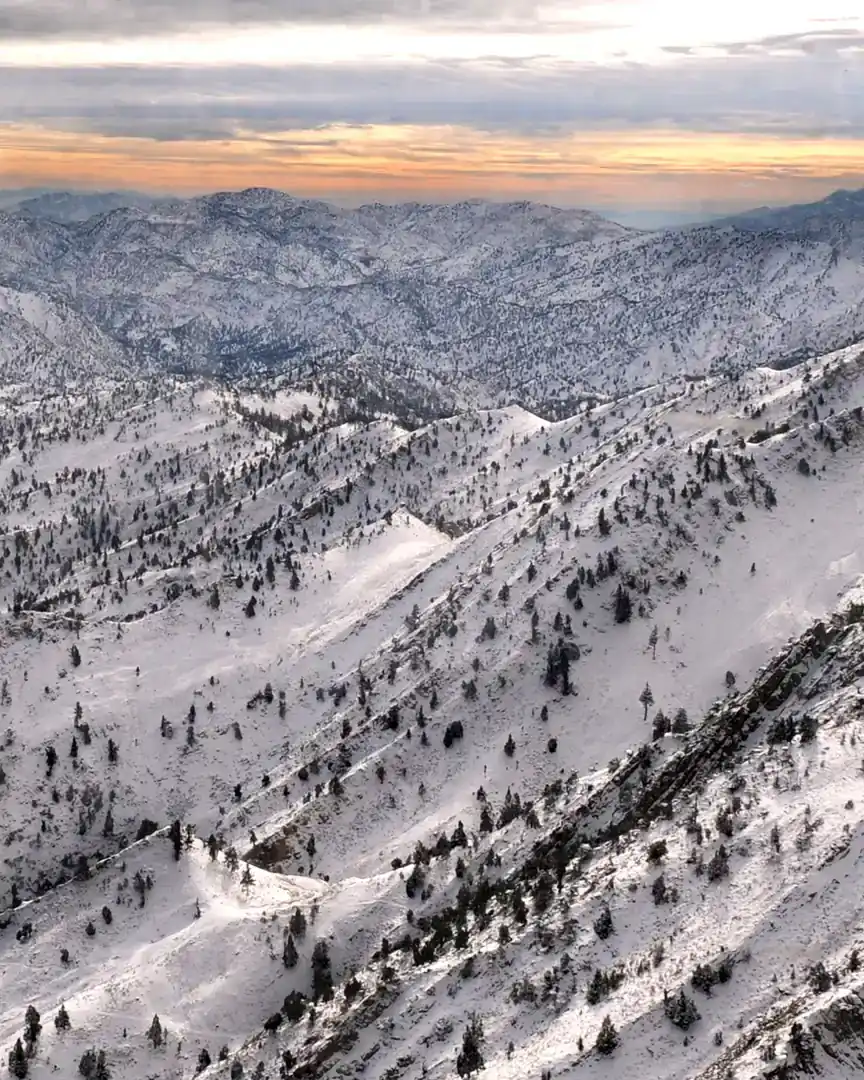 Foto: Atardecer en las montañas de Paktiya · Afganistán