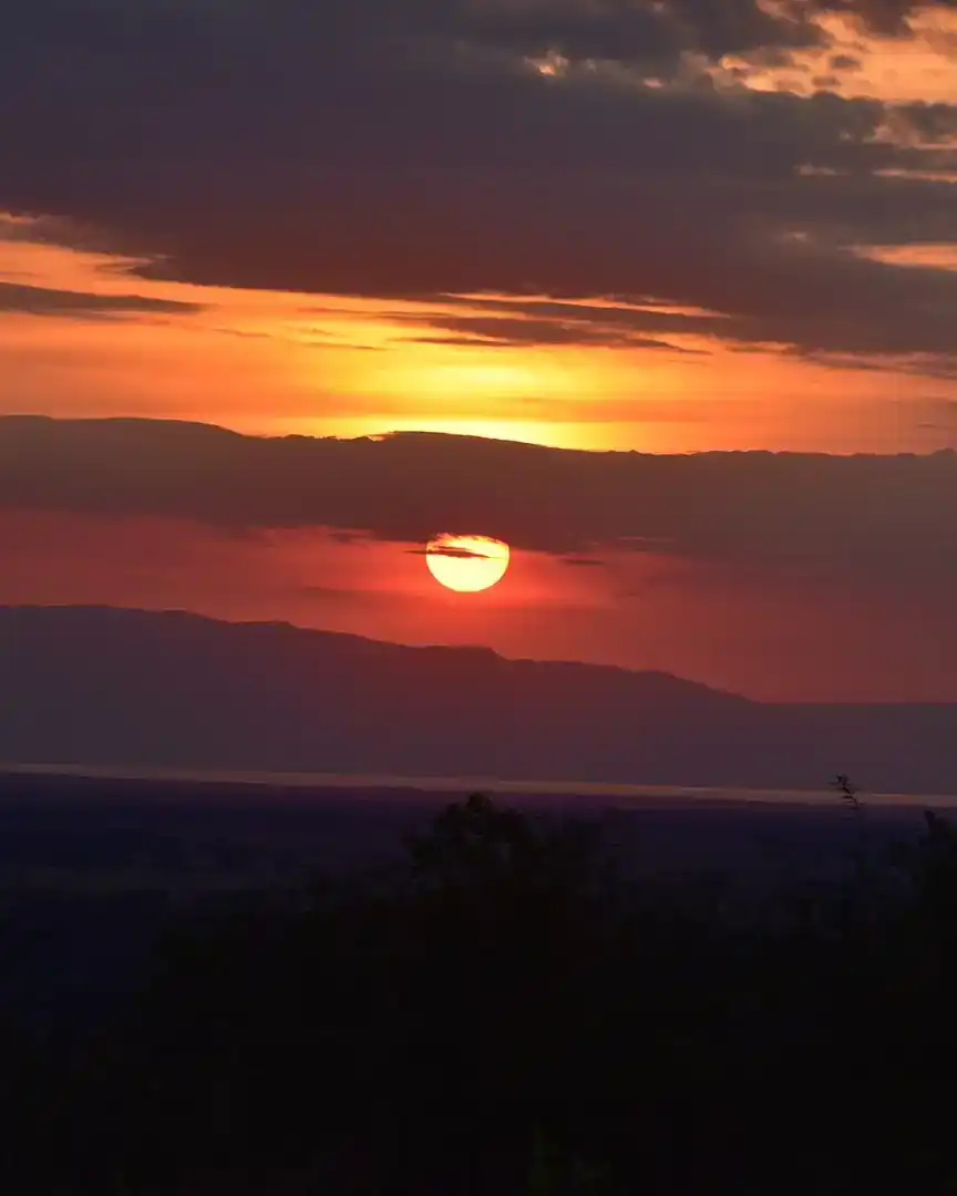 Foto: Atardecer en el Parque Nacional Tarangire · Tanzania