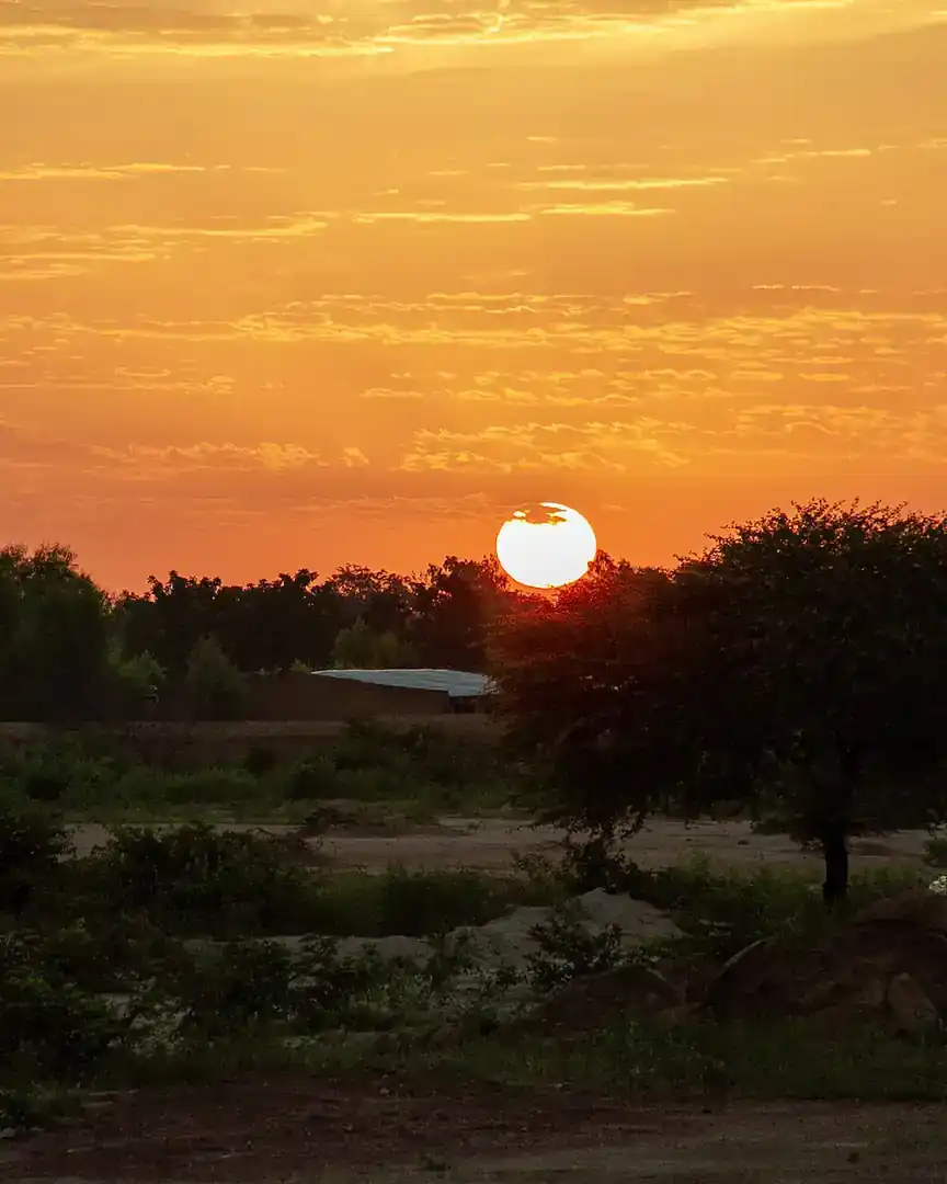 Foto: Amanecer en Loumbila · Burkina Faso