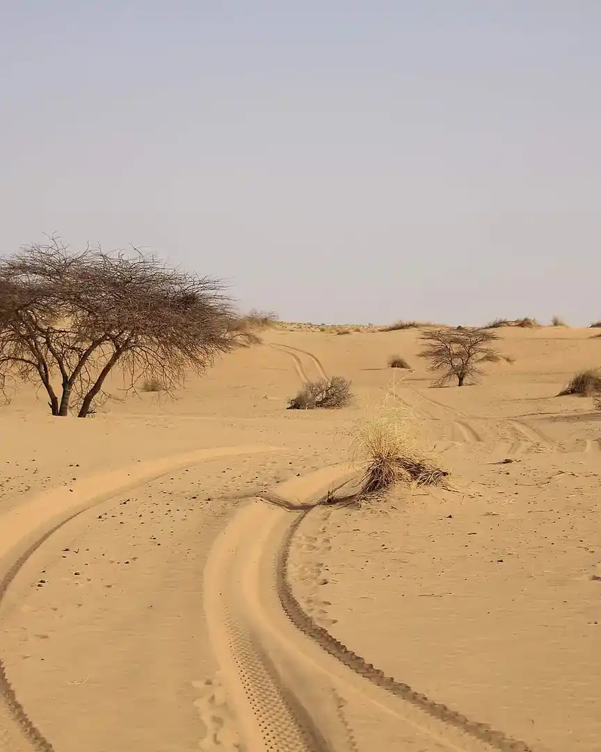 Foto: Depresión de Aoukar · Mauritania