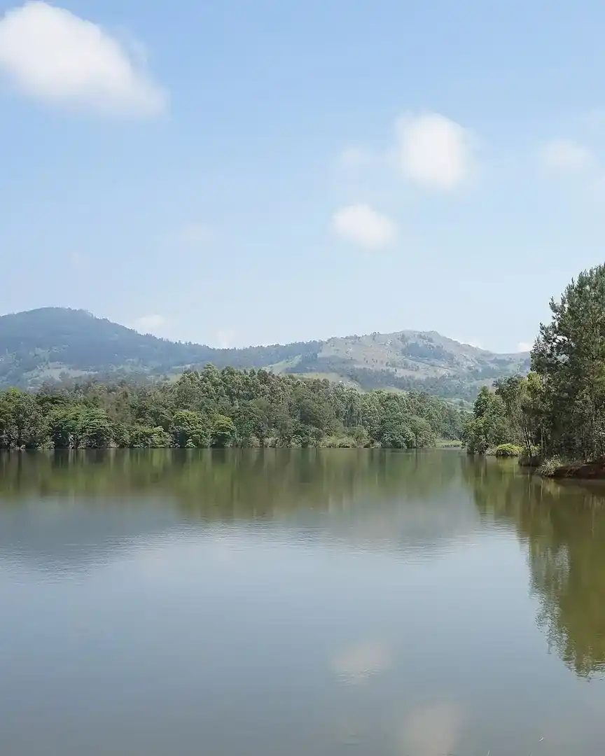 Photo: Lake in the Mlilwane sanctuary · Eswatini