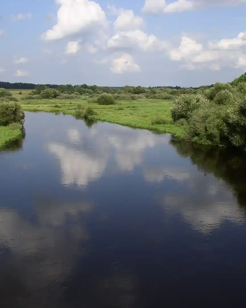 Foto: Río Svíslach · Bielorrusia
