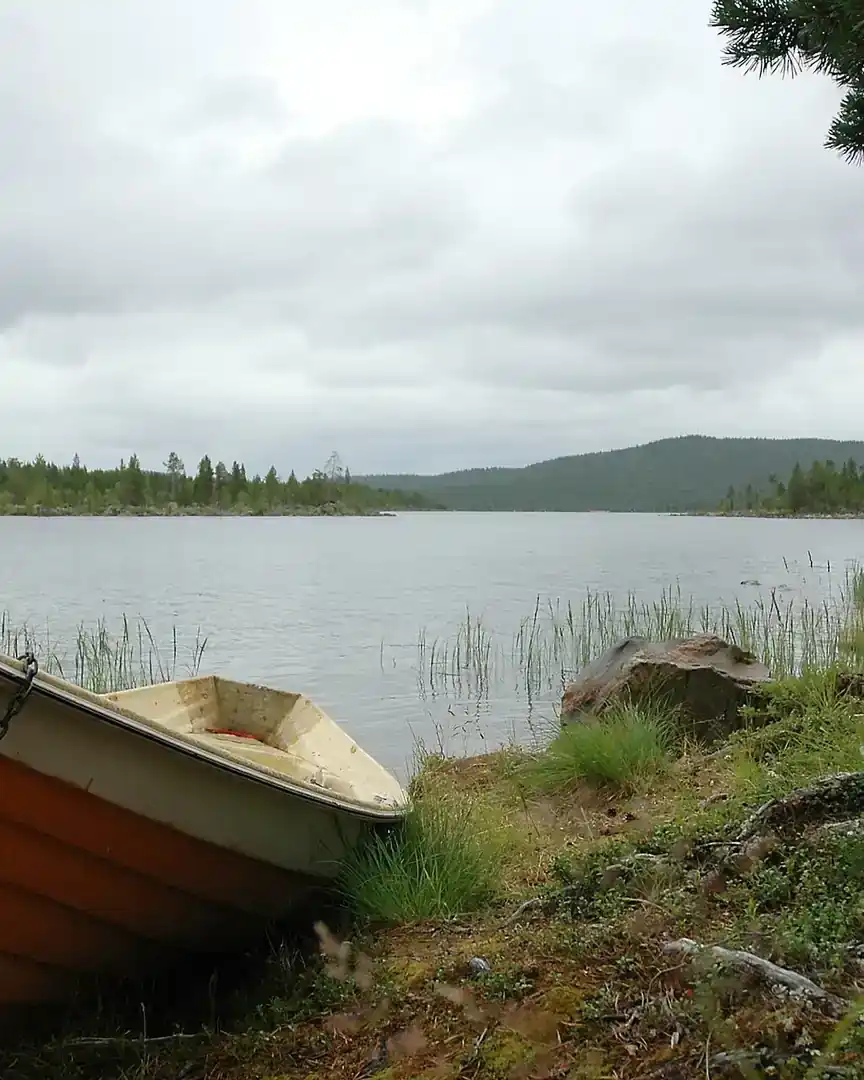 Photo : Lac Inari · Finlande