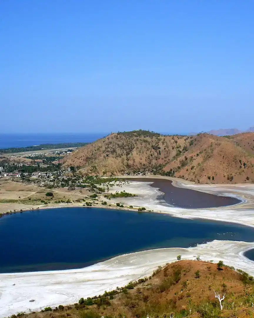 Photo : Lagune de Tasitolu · Timor oriental