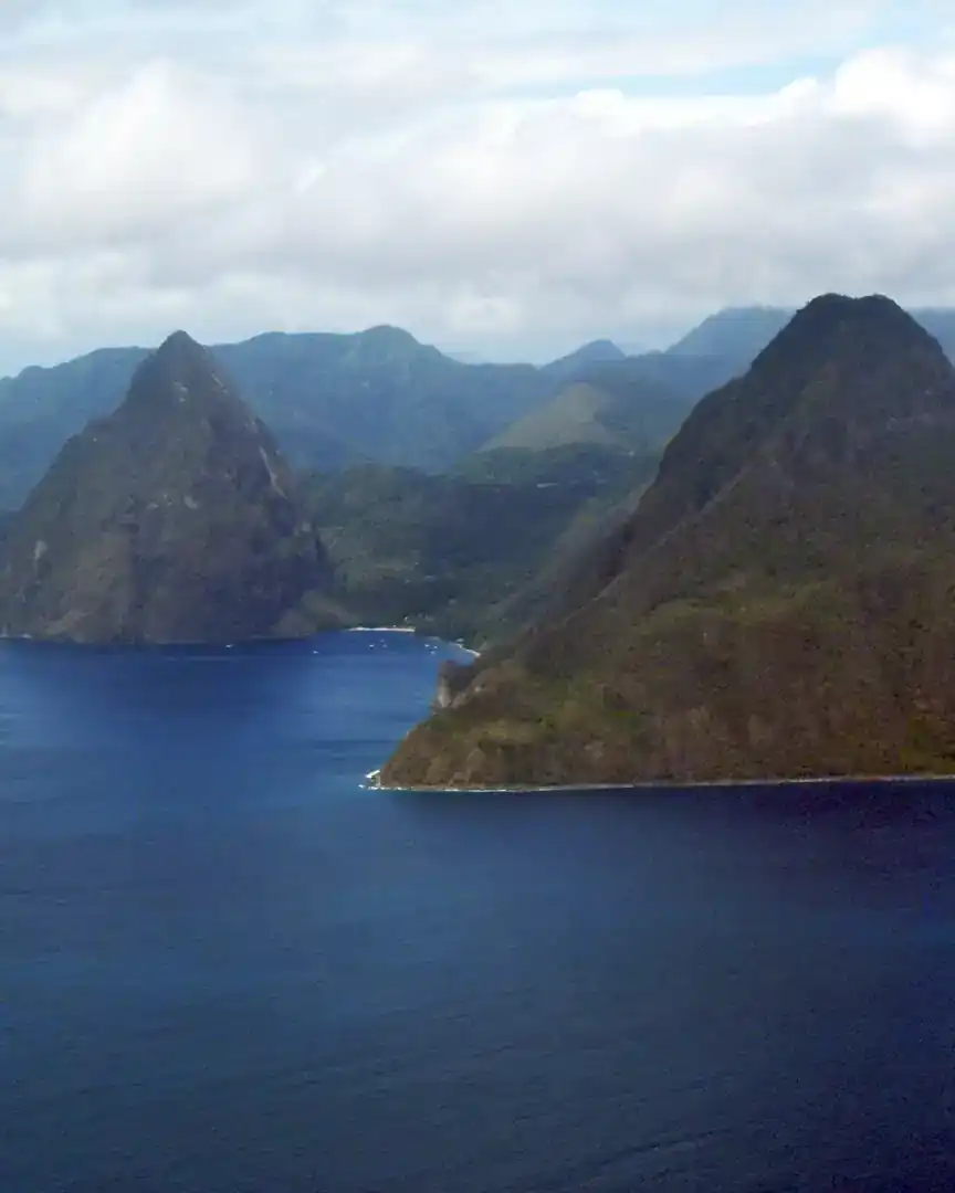 Foto: Montañas Pitons · Santa Lucía