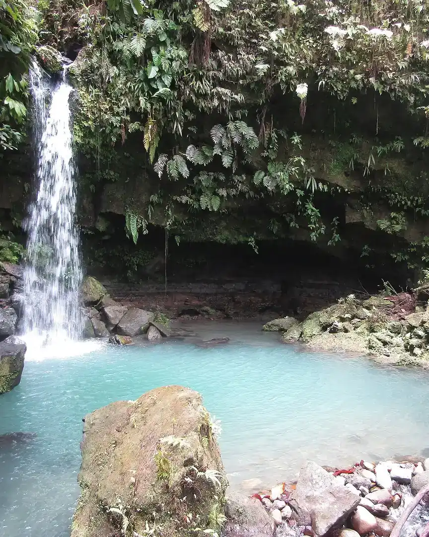 Foto: Emerald Pool · Dominica