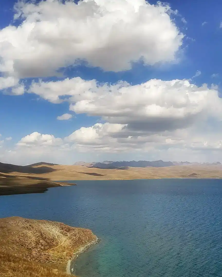 Foto: Lago Song Kol · Kirguistán