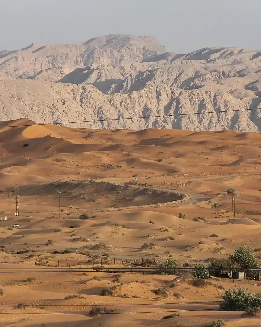 Foto: Montañas Al Hayar · Omán