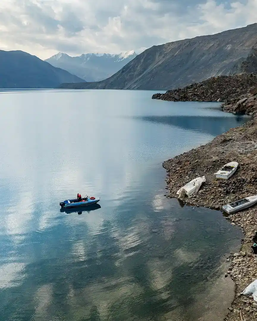 Foto: Lago Sarez · Tayikistán