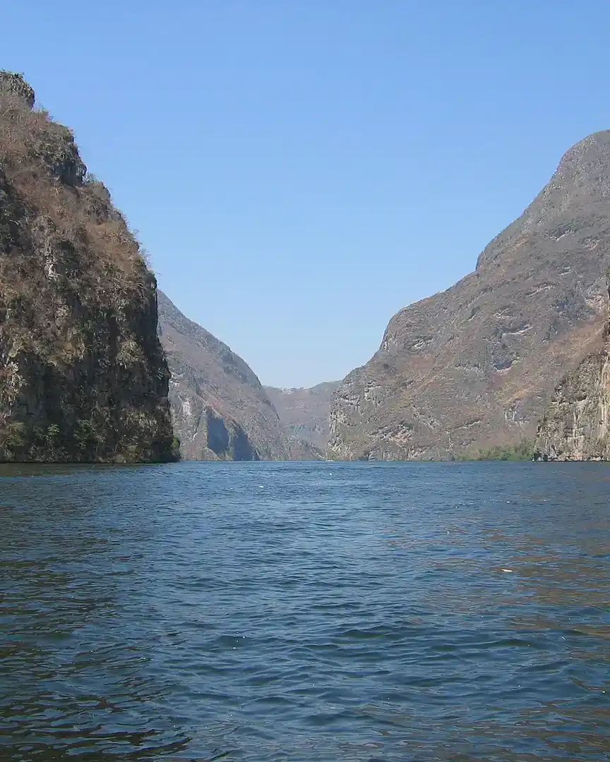 Foto: Cañón del Sumidero (río Grijalva) · México