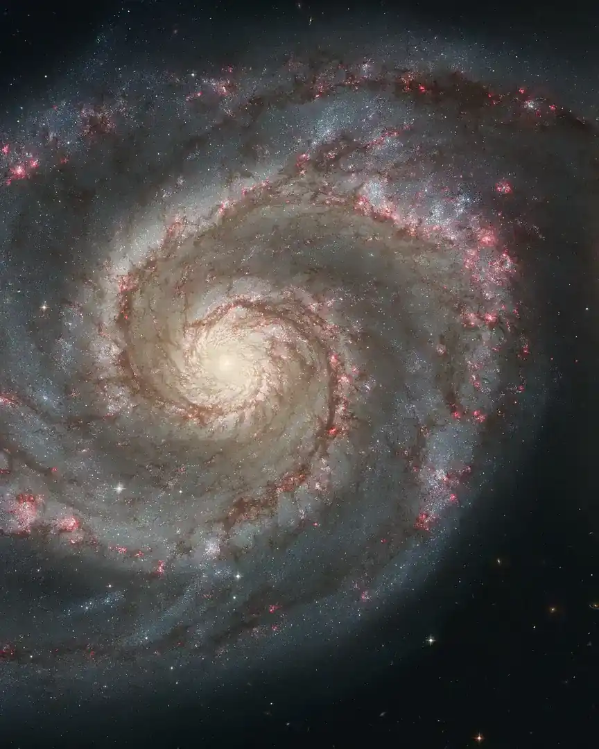 Foto: Galaxia del Remolino · El universo