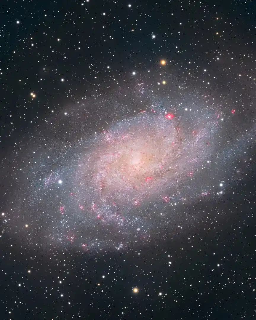 Foto: Galaxia del Triángulo · El universo
