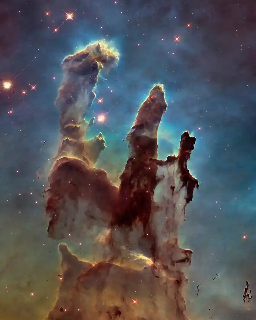 Foto: Los Pilares de la Creación · El universo