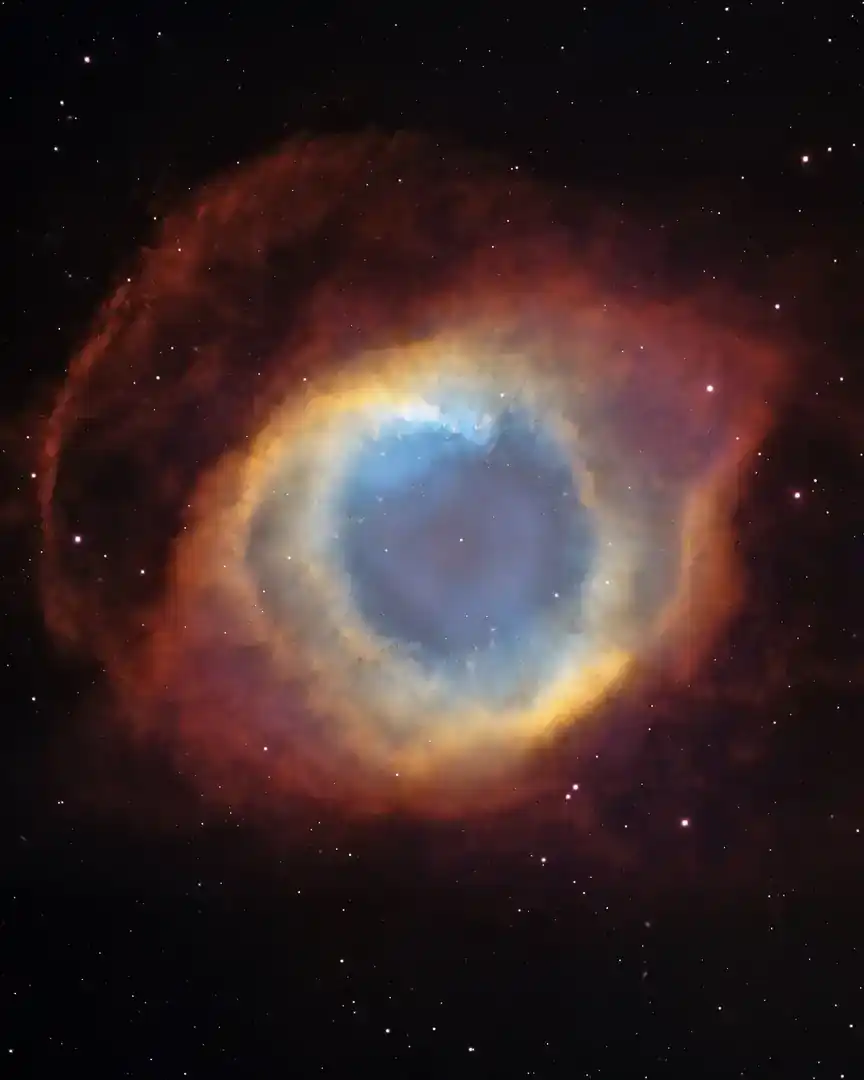 写真：らせん星雲 · 宇宙