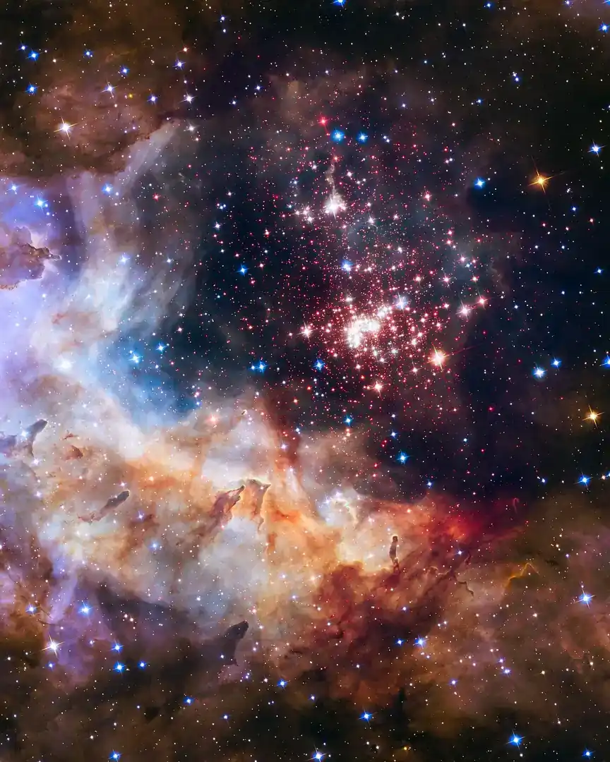 Foto: Sternhaufen Westerlund 2 · Universum